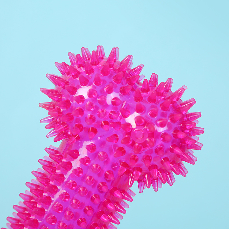 Interactive Squeaky Plush Dog Toy - Jouet à mâcher pour chien en