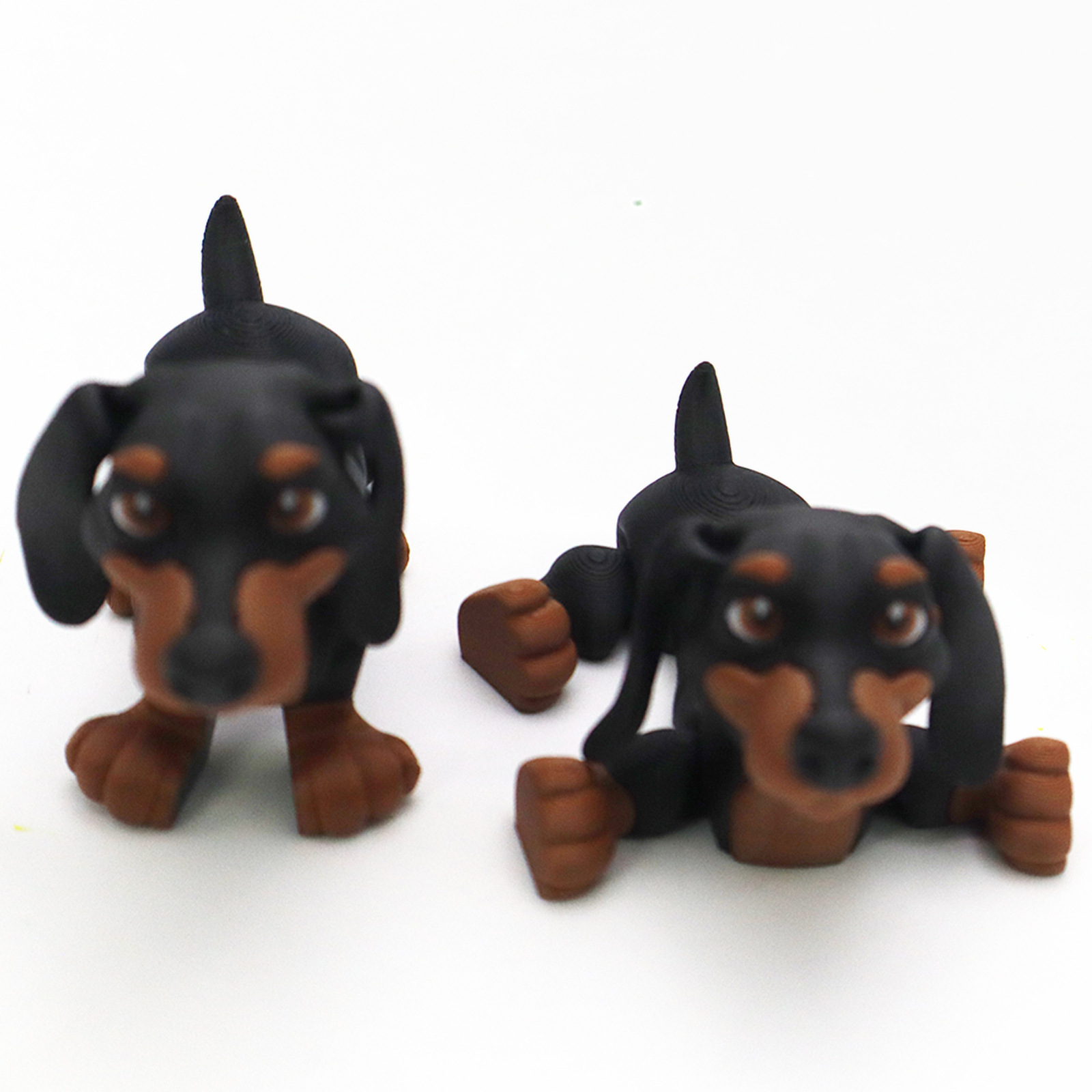 Chien imprimé 3D, décoration d - Interactive Squeaky Plush Dog Toy avis et prix