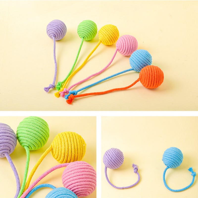 Jouet pour chat, boule de coto - Interactive Squeaky Plush Dog Toy avis et prix
