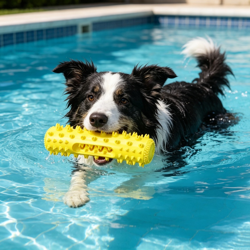 Jouet à mâcher pour chien en T - Rubber Treat Dispensing Dog Toy avis et prix