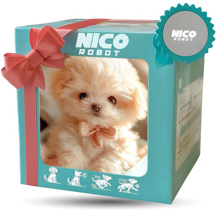 Nico Robot Chien de Compagnie  - Interactive Squeaky Plush Dog Toy avis et prix